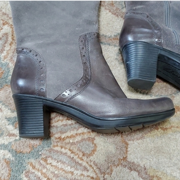 Clarks Dream Reagal suede leather boot - Picture 3 of 7